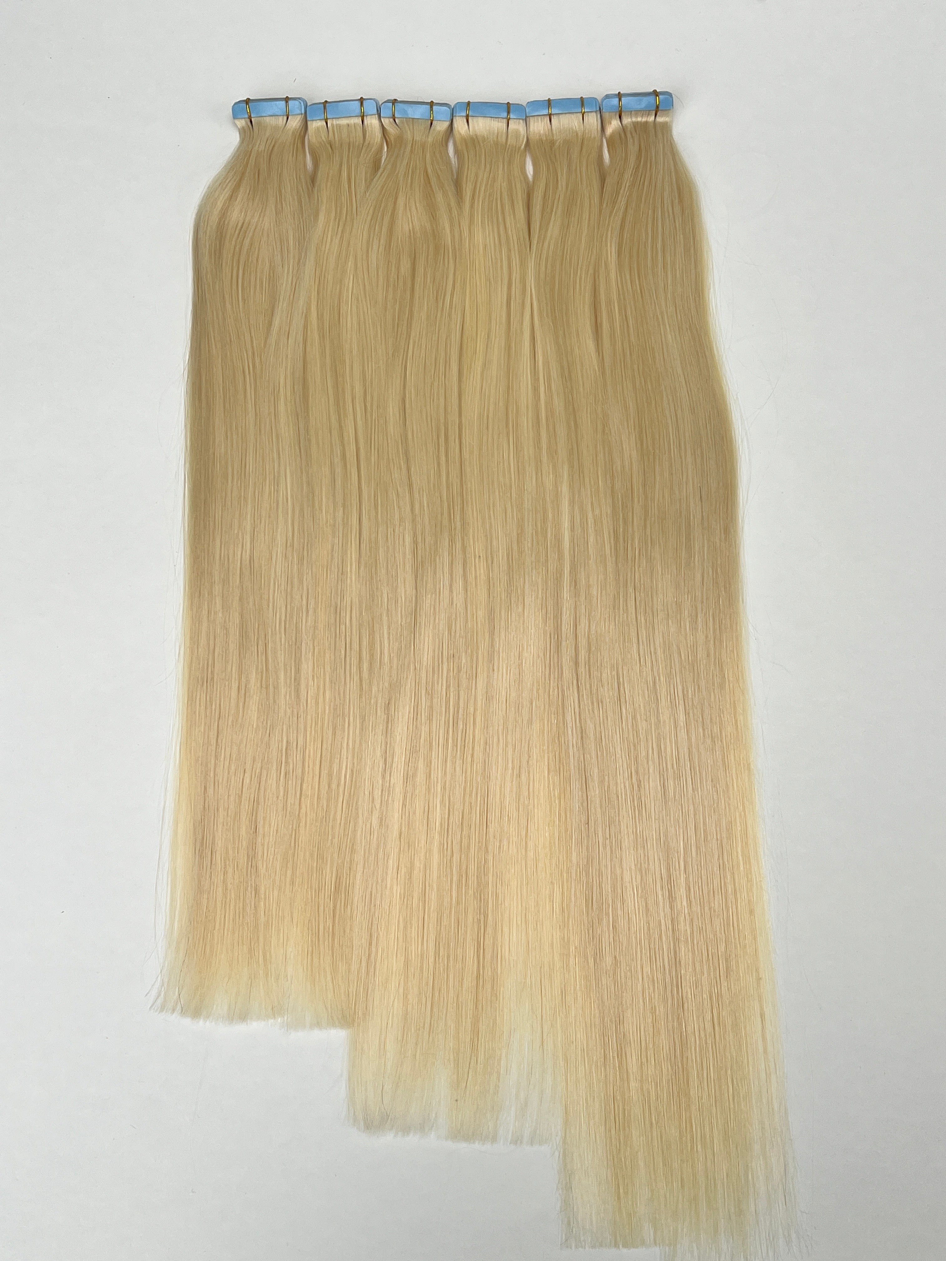 Blond tape in pomaya olika längder