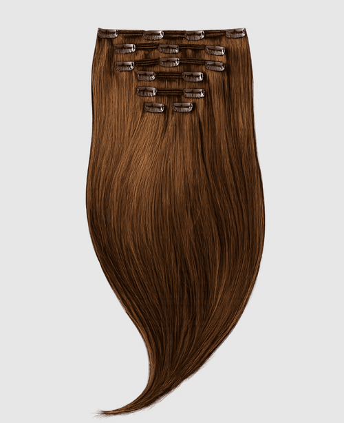 kvinna Clip-in Löshår Ljusbrun - Äkta Hår  Sverige 