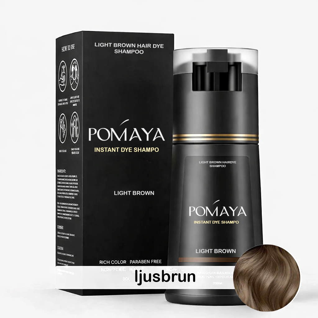 lightbrown instant dye shampo